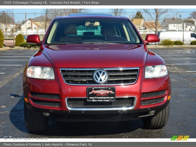 Colorado Red Metallic / Pure Beige 2005 Volkswagen Touareg V8