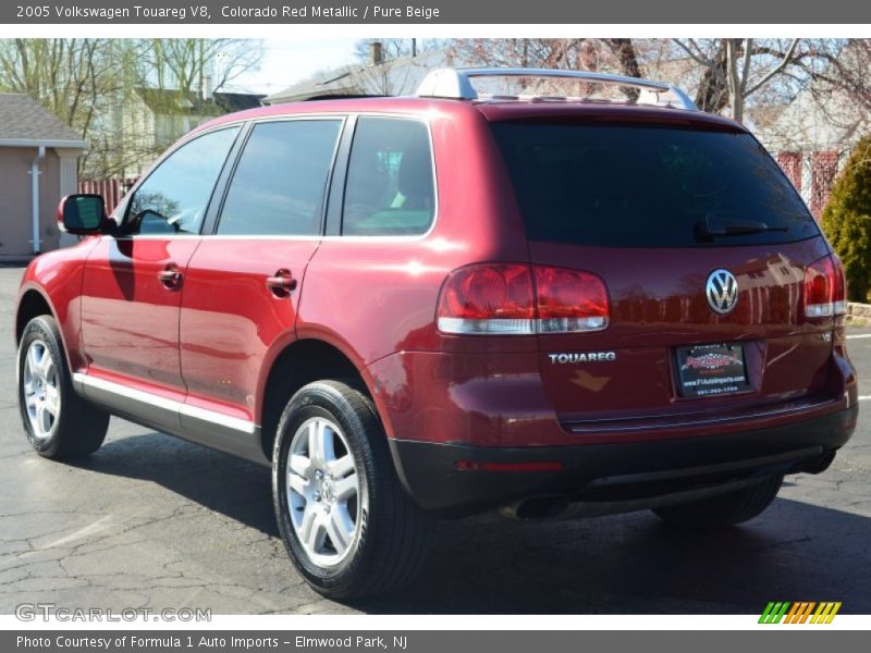 Colorado Red Metallic / Pure Beige 2005 Volkswagen Touareg V8