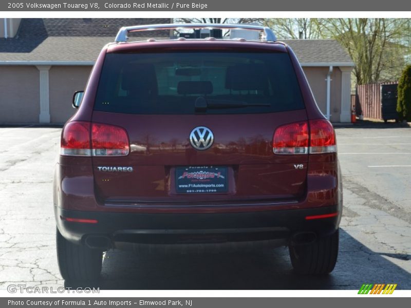 Colorado Red Metallic / Pure Beige 2005 Volkswagen Touareg V8