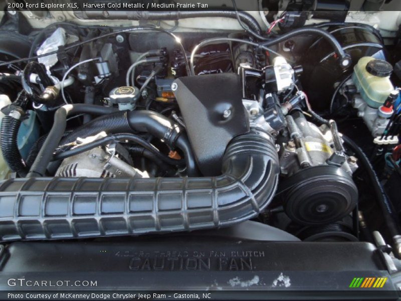  2000 Explorer XLS Engine - 4.0 Liter OHV 12-Valve V6