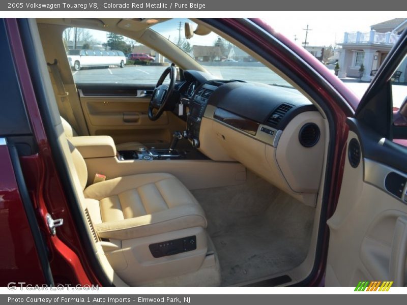Colorado Red Metallic / Pure Beige 2005 Volkswagen Touareg V8