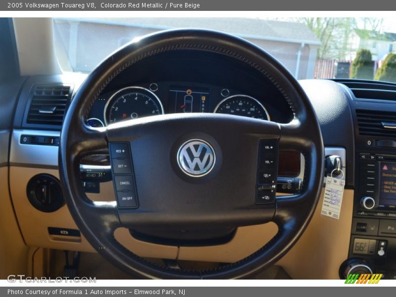Colorado Red Metallic / Pure Beige 2005 Volkswagen Touareg V8