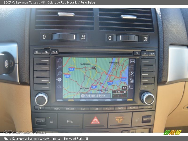 Colorado Red Metallic / Pure Beige 2005 Volkswagen Touareg V8