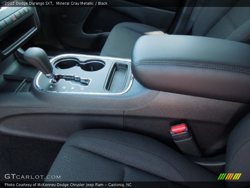 Mineral Gray Metallic / Black 2012 Dodge Durango SXT