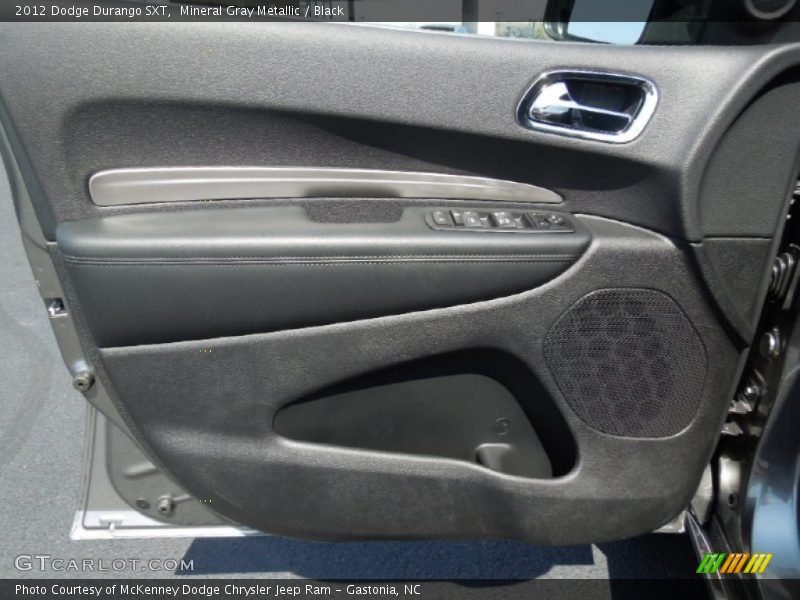 Mineral Gray Metallic / Black 2012 Dodge Durango SXT