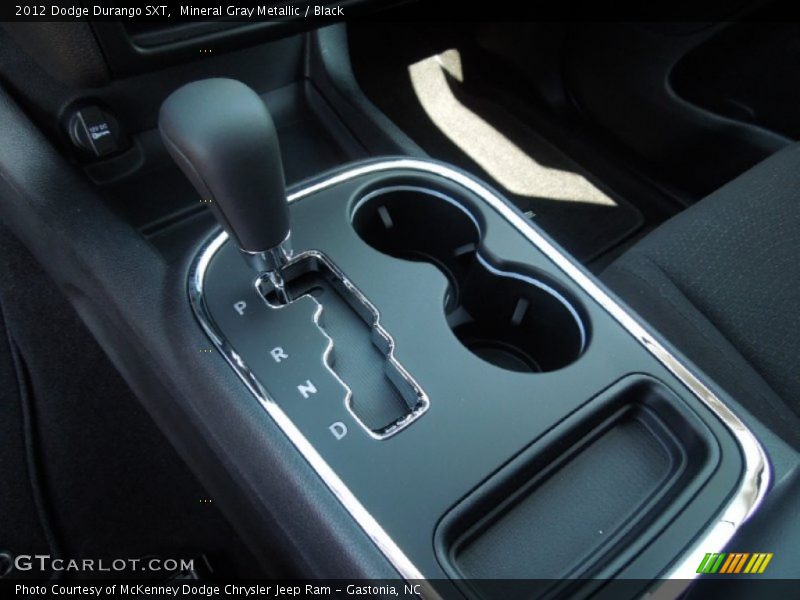 Mineral Gray Metallic / Black 2012 Dodge Durango SXT