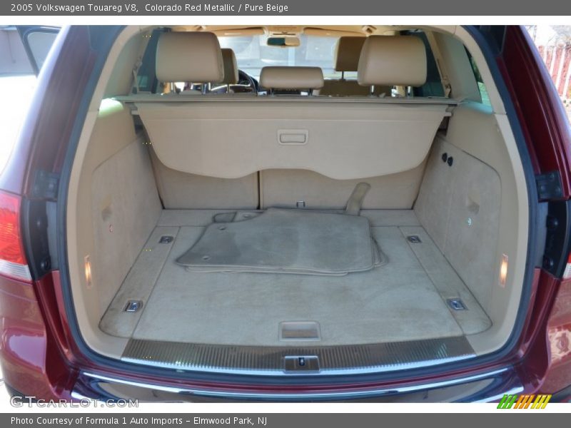 Colorado Red Metallic / Pure Beige 2005 Volkswagen Touareg V8