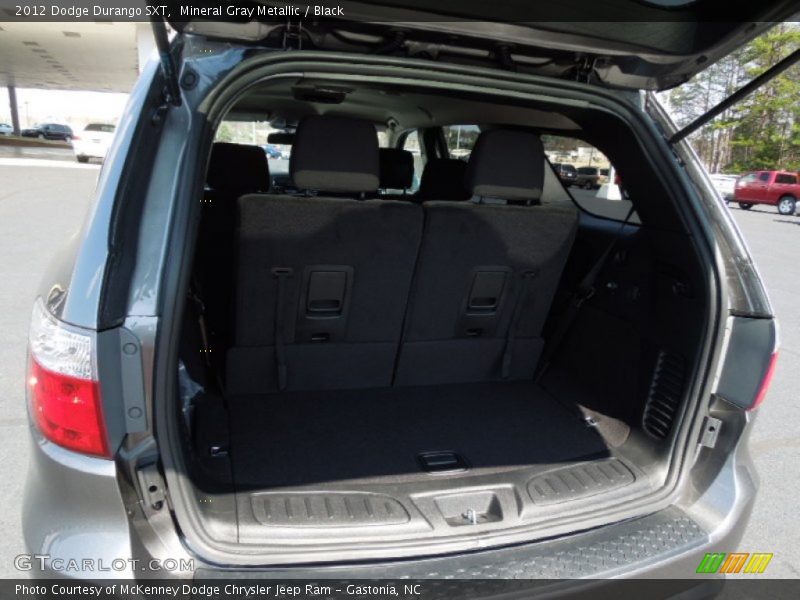 Mineral Gray Metallic / Black 2012 Dodge Durango SXT