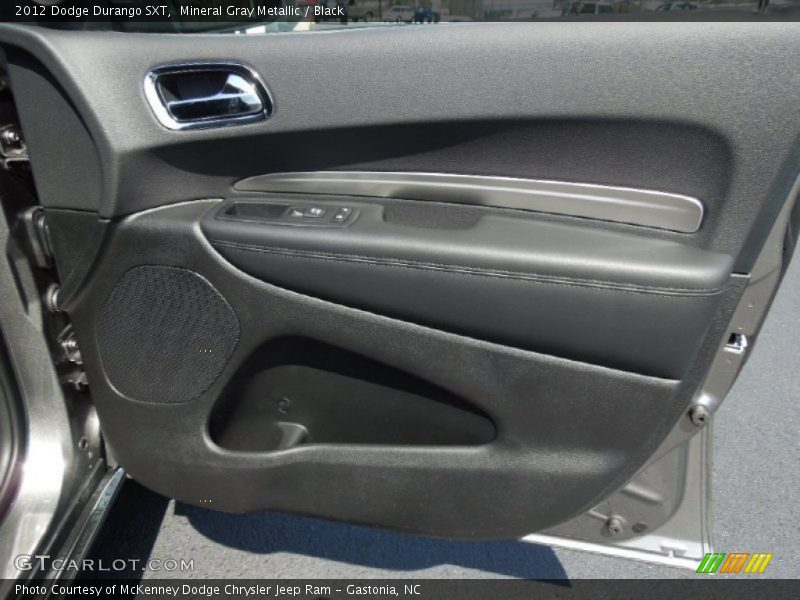 Mineral Gray Metallic / Black 2012 Dodge Durango SXT