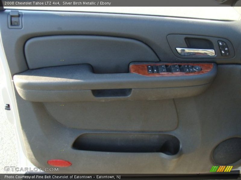 Silver Birch Metallic / Ebony 2008 Chevrolet Tahoe LTZ 4x4