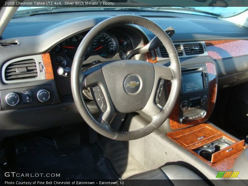 Silver Birch Metallic / Ebony 2008 Chevrolet Tahoe LTZ 4x4