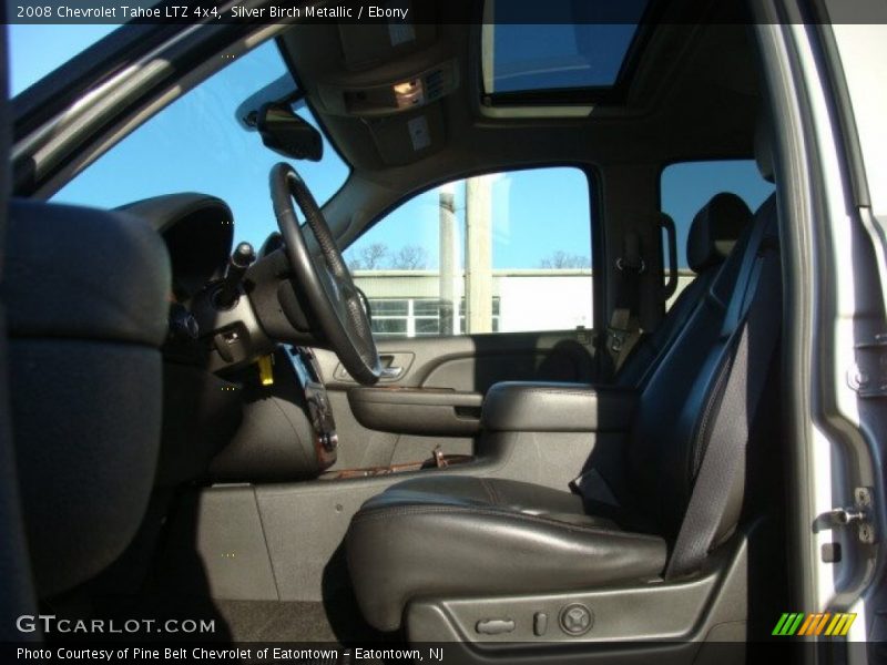 Silver Birch Metallic / Ebony 2008 Chevrolet Tahoe LTZ 4x4