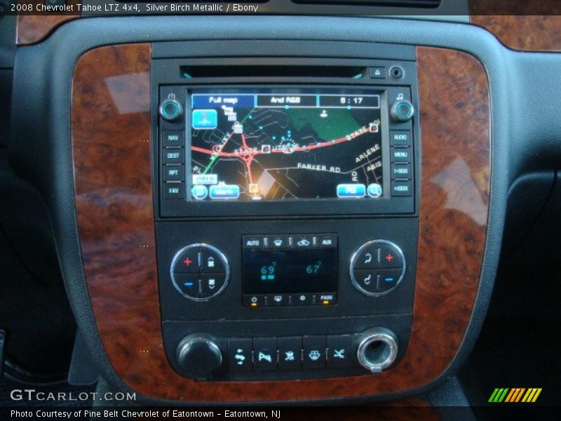Silver Birch Metallic / Ebony 2008 Chevrolet Tahoe LTZ 4x4