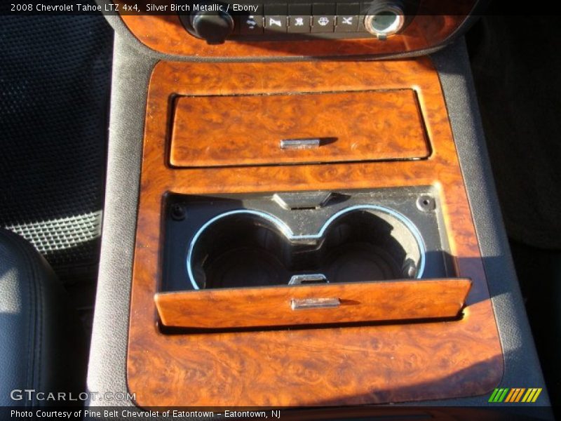 Silver Birch Metallic / Ebony 2008 Chevrolet Tahoe LTZ 4x4