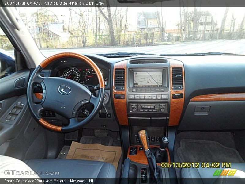 Nautical Blue Metallic / Dark Gray 2007 Lexus GX 470