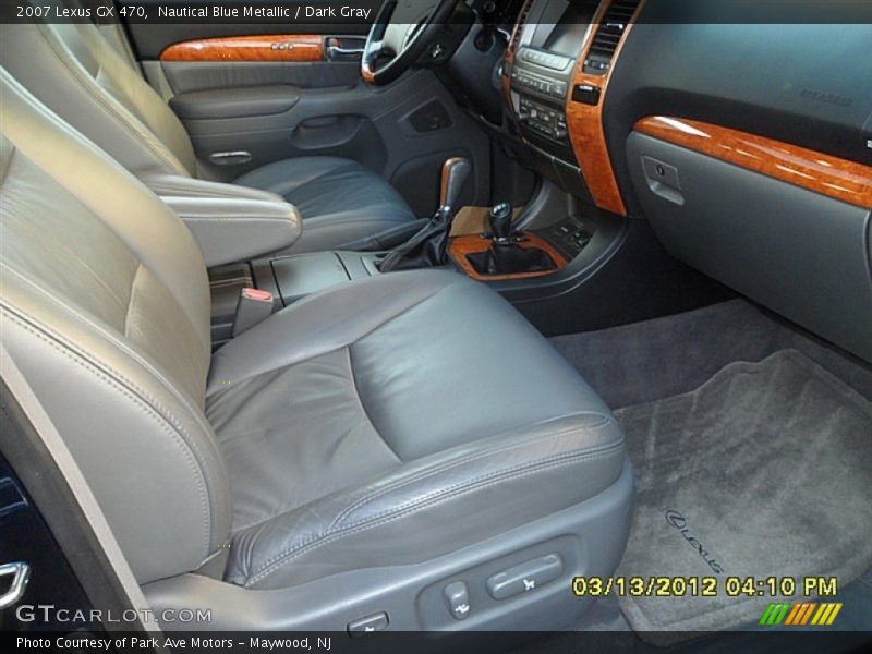 Nautical Blue Metallic / Dark Gray 2007 Lexus GX 470