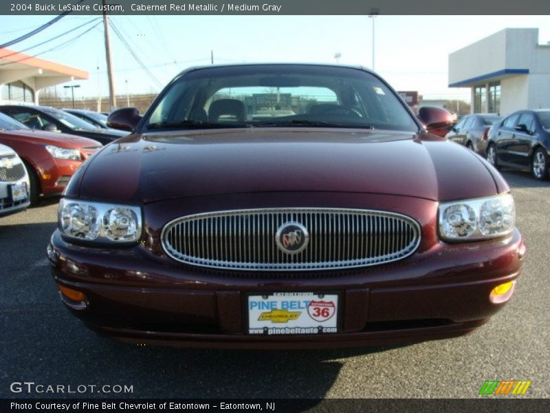 Cabernet Red Metallic / Medium Gray 2004 Buick LeSabre Custom