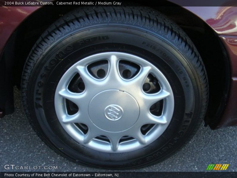 Cabernet Red Metallic / Medium Gray 2004 Buick LeSabre Custom