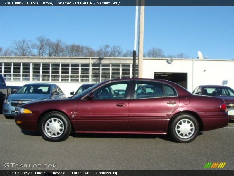 Cabernet Red Metallic / Medium Gray 2004 Buick LeSabre Custom