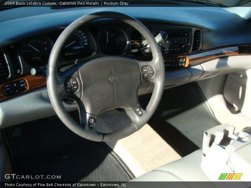 Cabernet Red Metallic / Medium Gray 2004 Buick LeSabre Custom