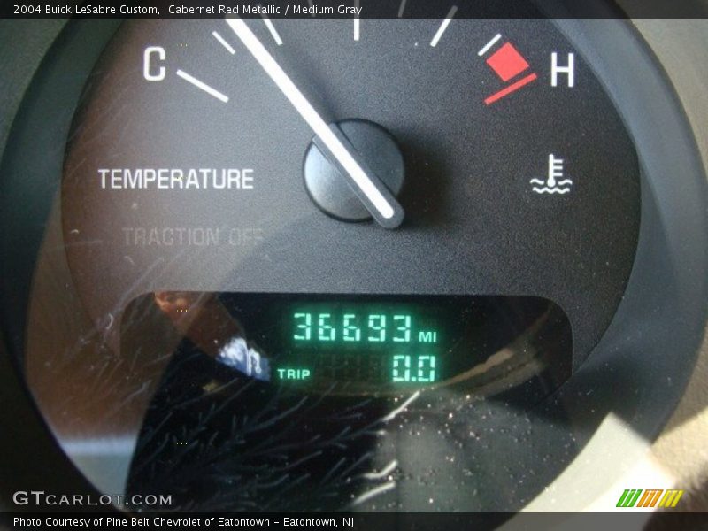 Cabernet Red Metallic / Medium Gray 2004 Buick LeSabre Custom