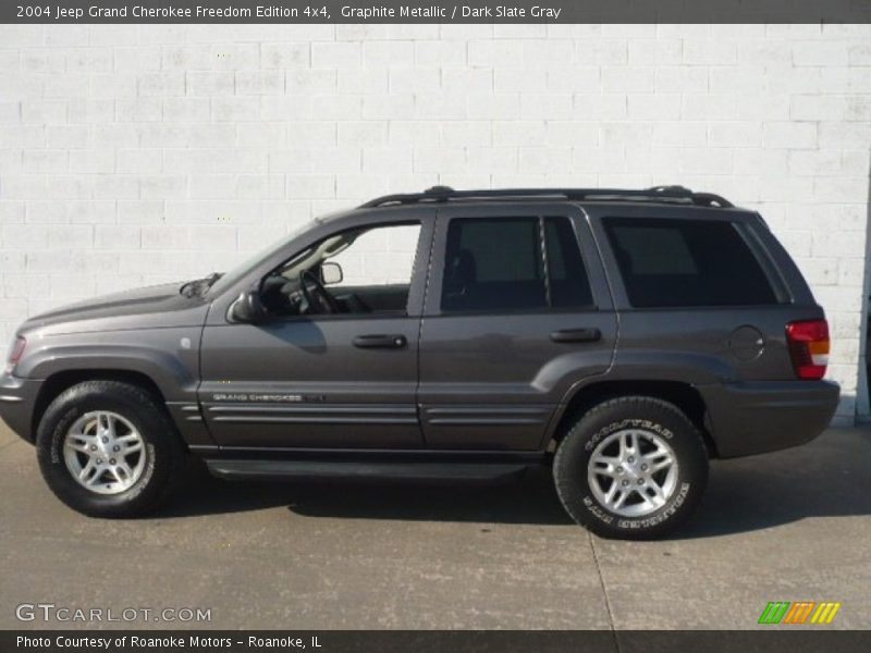 Graphite Metallic / Dark Slate Gray 2004 Jeep Grand Cherokee Freedom Edition 4x4