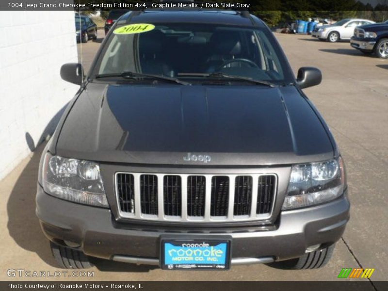 Graphite Metallic / Dark Slate Gray 2004 Jeep Grand Cherokee Freedom Edition 4x4