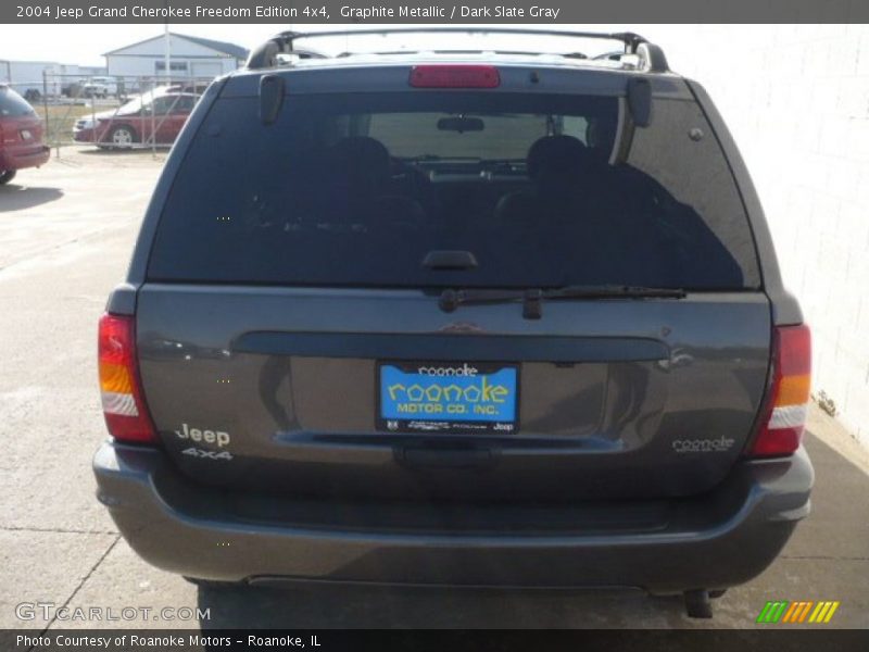 Graphite Metallic / Dark Slate Gray 2004 Jeep Grand Cherokee Freedom Edition 4x4
