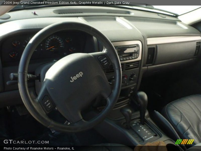 Graphite Metallic / Dark Slate Gray 2004 Jeep Grand Cherokee Freedom Edition 4x4