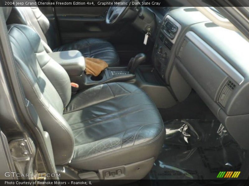 Graphite Metallic / Dark Slate Gray 2004 Jeep Grand Cherokee Freedom Edition 4x4