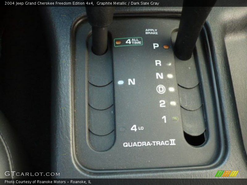 Graphite Metallic / Dark Slate Gray 2004 Jeep Grand Cherokee Freedom Edition 4x4