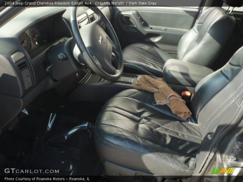 Graphite Metallic / Dark Slate Gray 2004 Jeep Grand Cherokee Freedom Edition 4x4