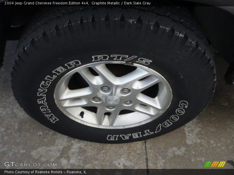 Graphite Metallic / Dark Slate Gray 2004 Jeep Grand Cherokee Freedom Edition 4x4