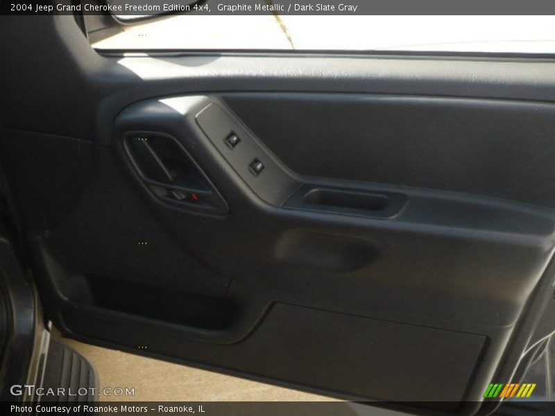 Graphite Metallic / Dark Slate Gray 2004 Jeep Grand Cherokee Freedom Edition 4x4