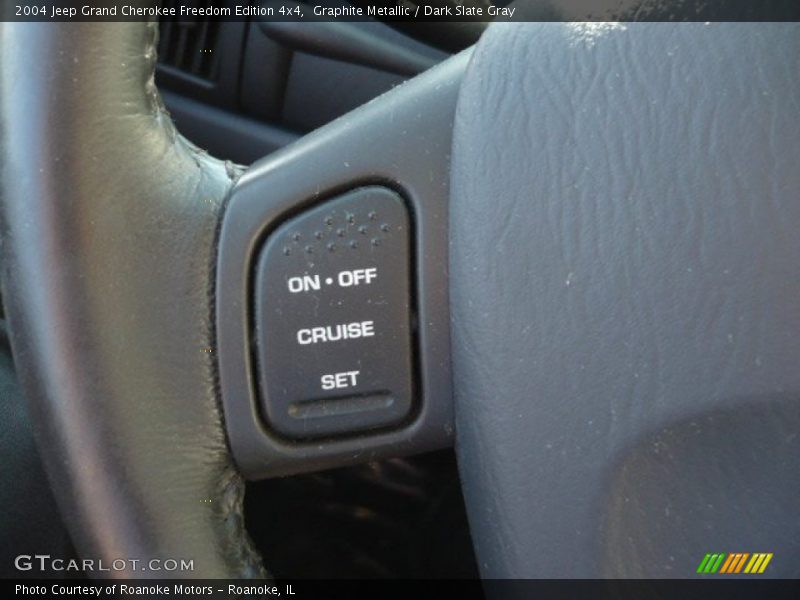 Graphite Metallic / Dark Slate Gray 2004 Jeep Grand Cherokee Freedom Edition 4x4