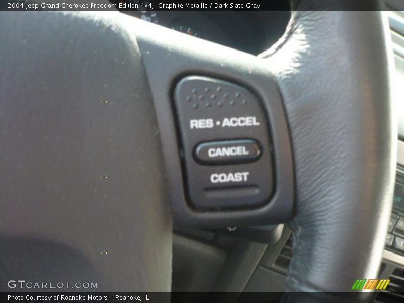 Graphite Metallic / Dark Slate Gray 2004 Jeep Grand Cherokee Freedom Edition 4x4