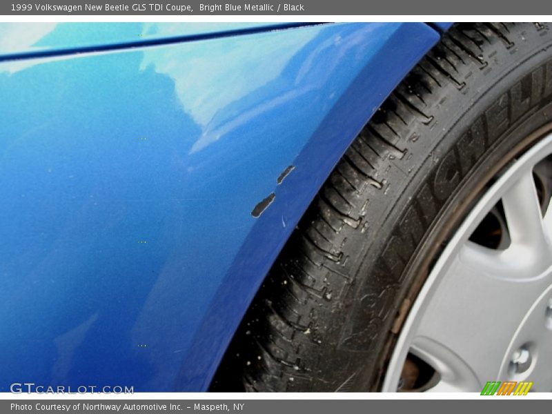 Bright Blue Metallic / Black 1999 Volkswagen New Beetle GLS TDI Coupe