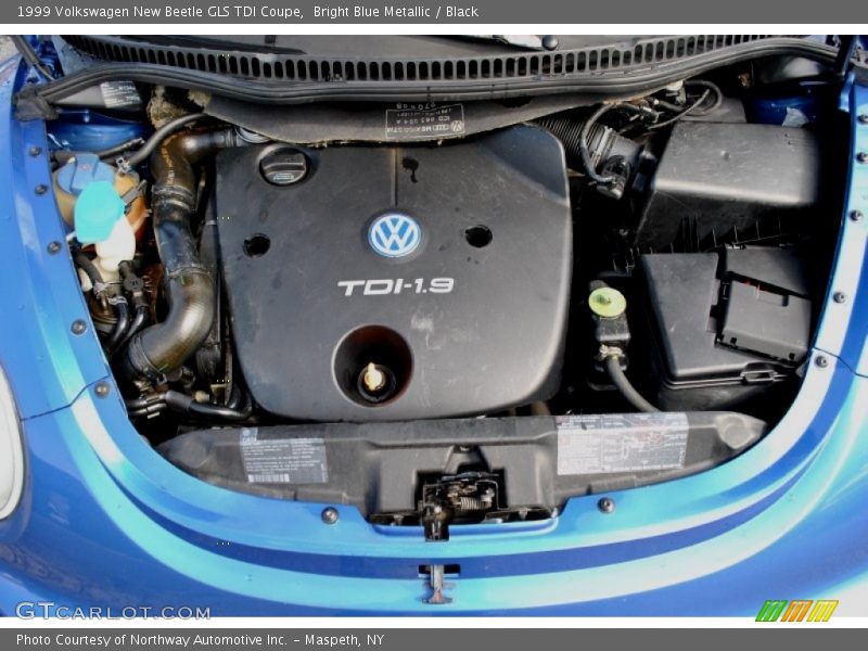  1999 New Beetle GLS TDI Coupe Engine - 1.9 Liter Turbo Diesel SOHC 8-Valve 4 Cylinder