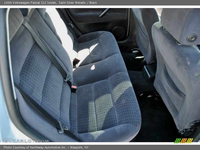 Satin Silver Metallic / Black 1999 Volkswagen Passat GLS Sedan