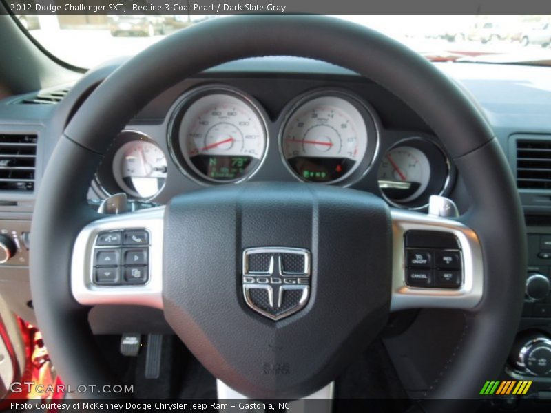 Redline 3 Coat Pearl / Dark Slate Gray 2012 Dodge Challenger SXT