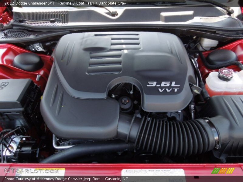 Redline 3 Coat Pearl / Dark Slate Gray 2012 Dodge Challenger SXT