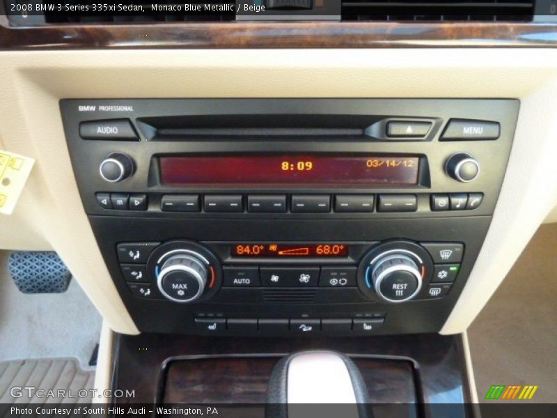 Monaco Blue Metallic / Beige 2008 BMW 3 Series 335xi Sedan
