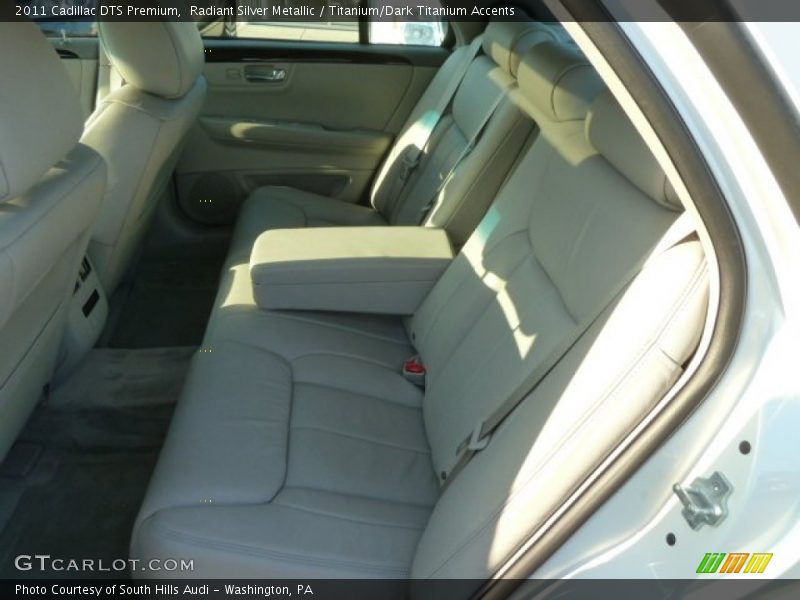 Radiant Silver Metallic / Titanium/Dark Titanium Accents 2011 Cadillac DTS Premium