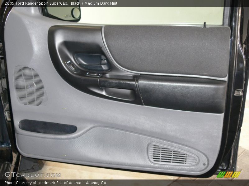 Black / Medium Dark Flint 2005 Ford Ranger Sport SuperCab