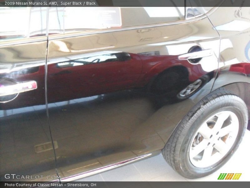 Super Black / Black 2009 Nissan Murano SL AWD