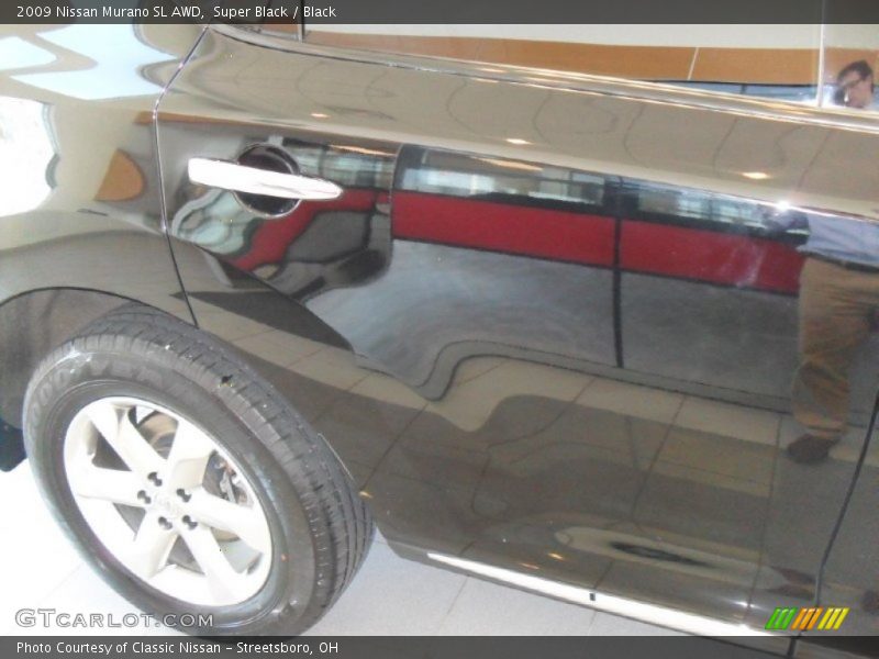 Super Black / Black 2009 Nissan Murano SL AWD