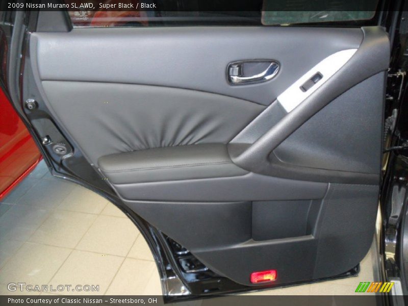 Super Black / Black 2009 Nissan Murano SL AWD