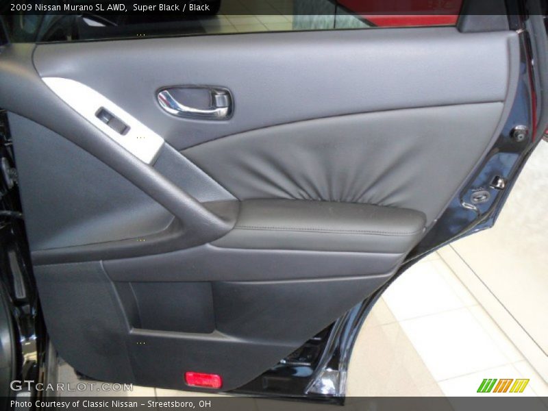 Super Black / Black 2009 Nissan Murano SL AWD