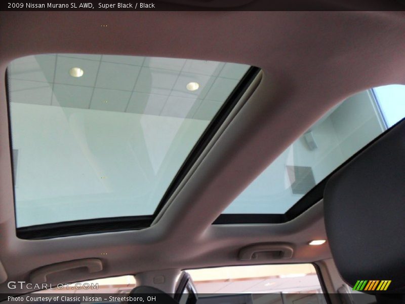 Super Black / Black 2009 Nissan Murano SL AWD