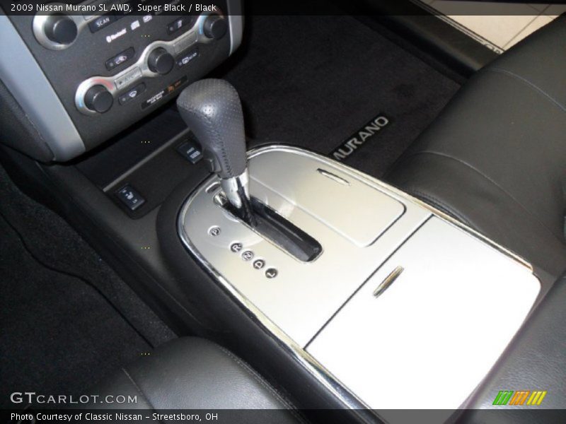 Super Black / Black 2009 Nissan Murano SL AWD